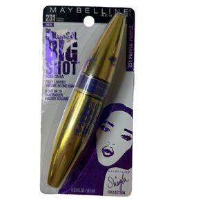Maybelline New York  The Colossal Big Shot Waterproof Mascara 232 POPPIN' purple